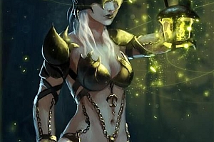 PS魔幻氛围荧光萤火虫光效笔刷Rons Fireflies