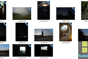 风景 风景人像大佬影叶raw原图素材