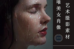 1500张欧美唯美女肖像艺术摄影素材头像临摹光影参考