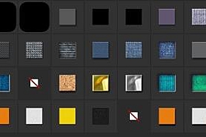 18款逼真牛仔字体PS样式 ASL