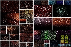 35P 高清闪光纹理背景素材图片Glitter Textures
