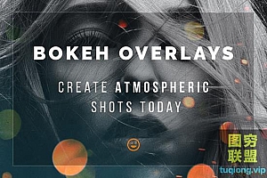 16张高清图片合成散景叠加层