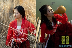 17张外景武侠女侠古风汉服摄影写真RAW原片