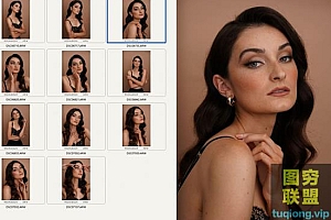 11张性感气质模特RAW原片ARW格式 修图练习素材