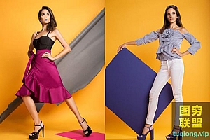 55张服装美女模特摄影RAW原片CR2格式 练习素材